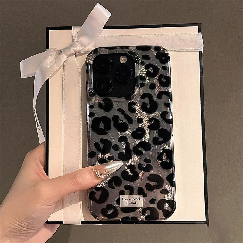 พิมพ์เสือดาวแฟชั่นนุ่ม เคสIPhone 11 13 15 Pro Max 7 8 Plus 14 12 Pro Max 14 11 12 Pro XR XS MAX X SE 14 Plus