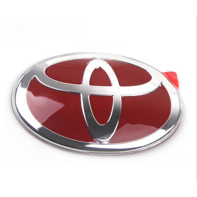 (1ชิ้น)TOYOTA Vios Camry Altis RED EMBLEM LOGO
