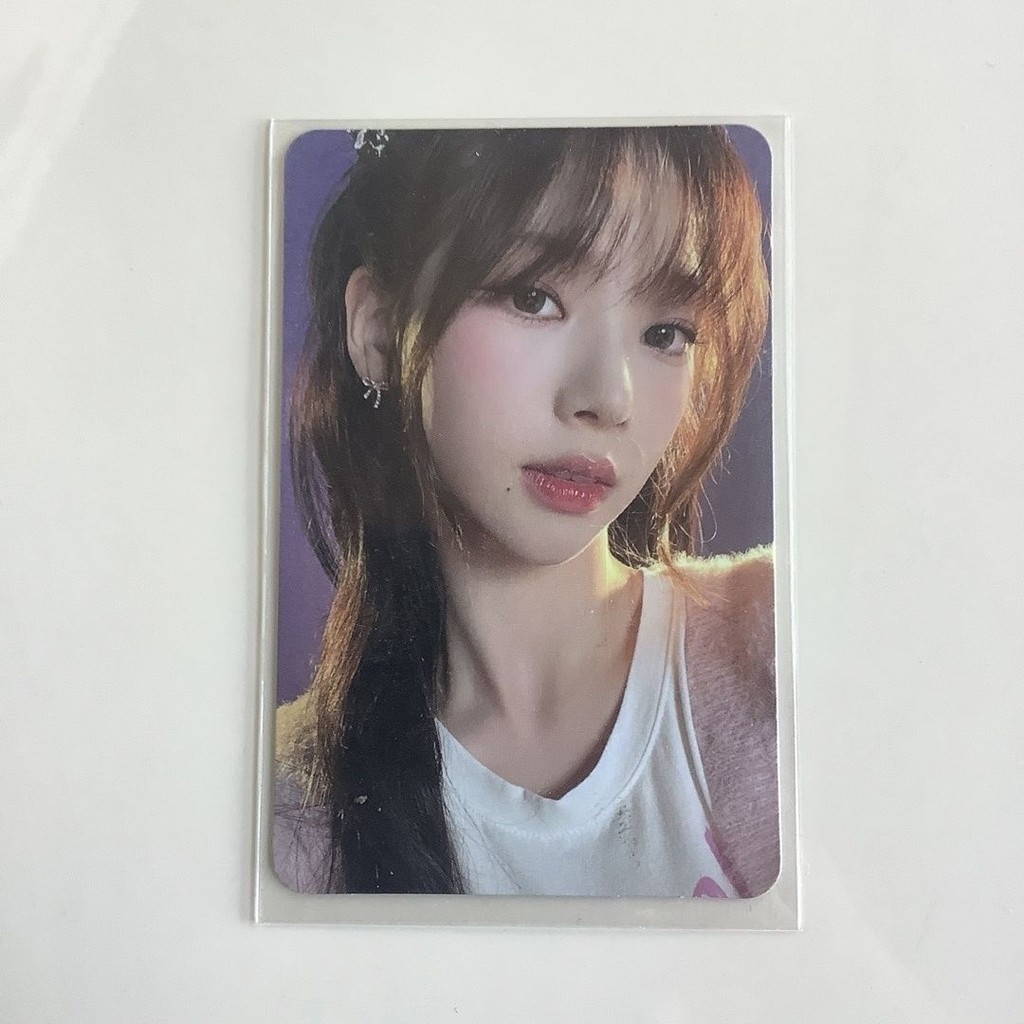 การออกแบบแฟลชปกติ aespa Backlight Grapefruit + Dot Grapefruit Photocard Grapefruit Liu Zhimin Photoc