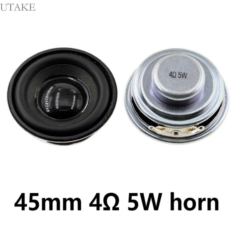 Utake Power Full Ranges Audios ลําโพง 45 มม. 4Ohm 5W 8Ohm 3W ลําโพงแม่เหล็ก