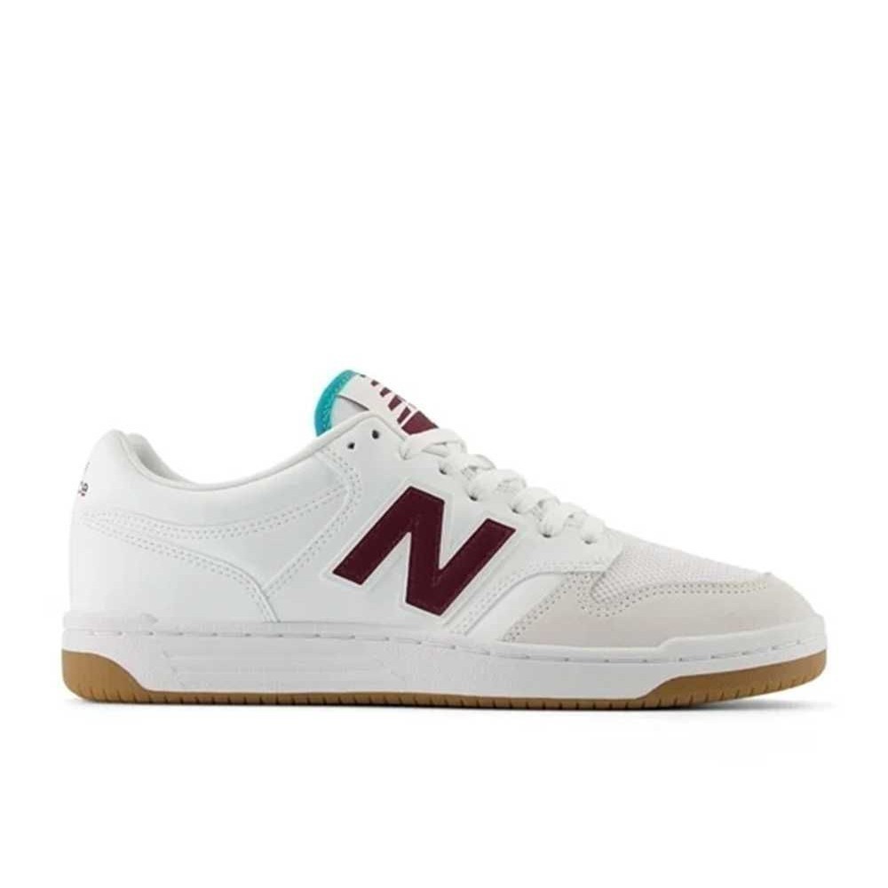 New Balance 480 WhiteBurgundy Unused