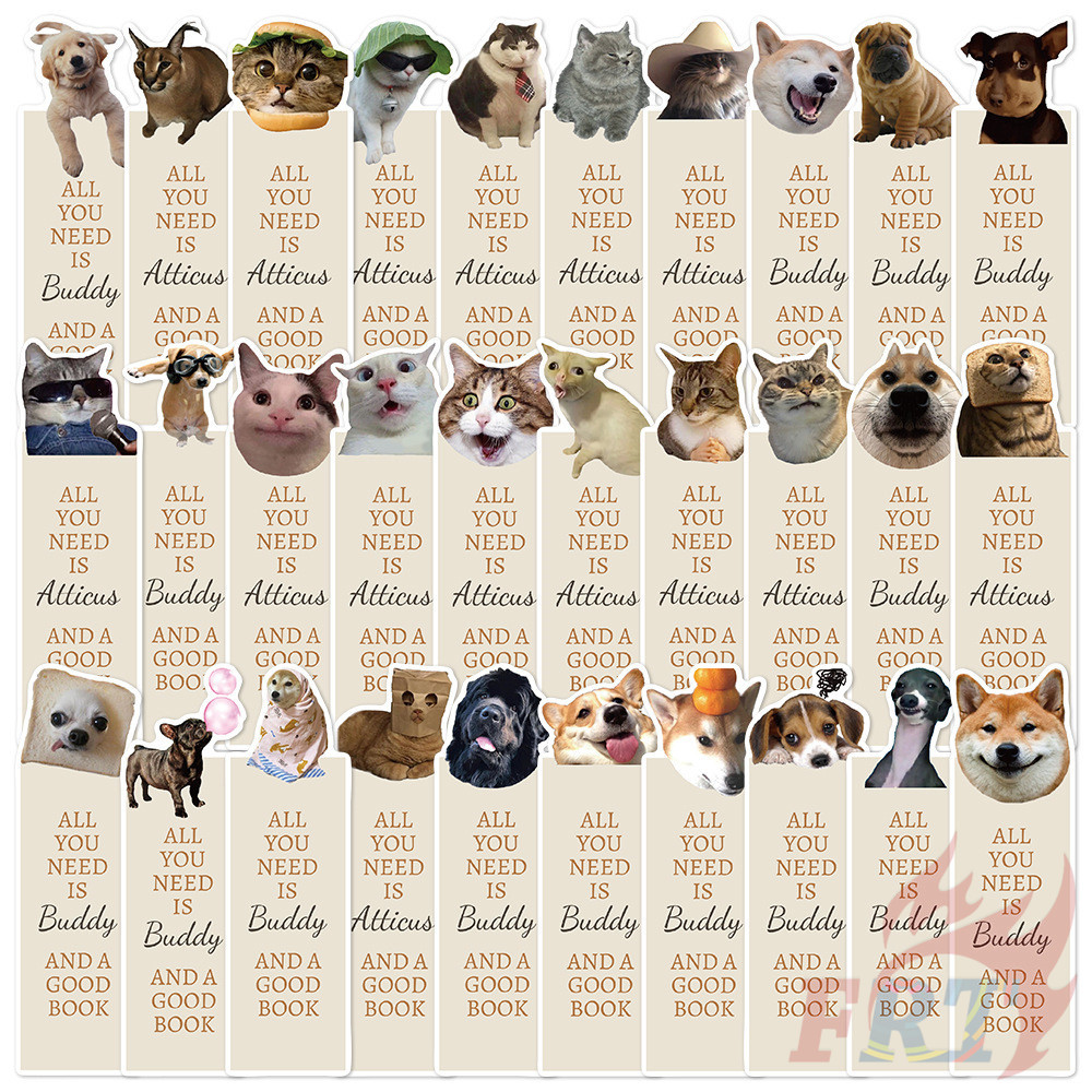 ✿ หมาแมวตลก อีโมจิ . ที่คั่นพระสร้างแรงบันดาลใจ ✿ 30 ชิ้น/เซ็ตแฟชั่นหนังสือเครื่องหมายหน้าเครื่องเขียนโรงเรียนอุปกรณ์สํานักงาน
