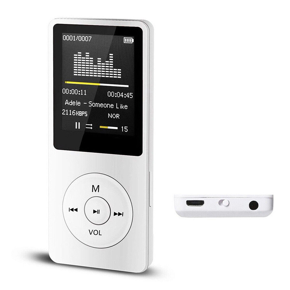 แบบพกพามินิmp3เครื่องเล่นไฮไฟเพลง เครื่องวอล์คแมน 4.0บลูทูธสนับสนุนสองทางส่งวิทยุ เอฟเอ็ม เครื่องบันทึกเสียงหนังสือ อัตโนมัติดู