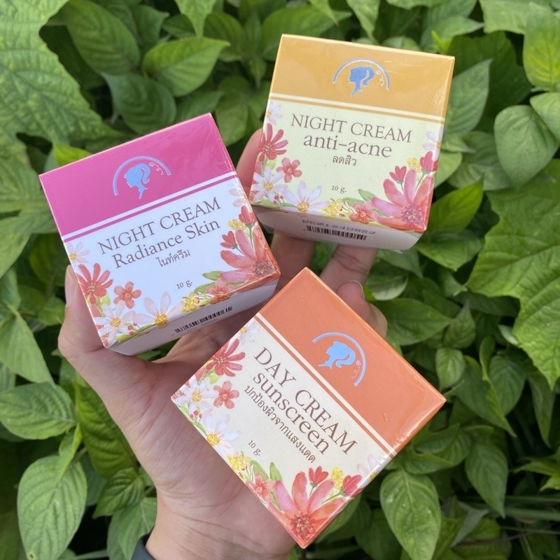 ของแท้ Shownaii Cream โชนาอิ ครีม ครีมหน้าขาว ลดฝ้า กระ / ลดสิว / กันแดด 10 กรัม.แถมฟรี!!สบู่ในกระปุก ( มี 3 สูตร )