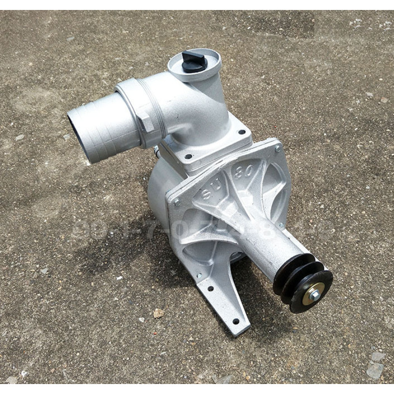 ปั๊มเพลาลอย 2นิ้ว ปั๊มอลูมีเนีย ปั๊มชนเครื่อง ปั๊มเพลาลอยอลูมิเนียม หัวปั๊ม โครงปั๊มหนา อย่างดี - รูปที่ 4