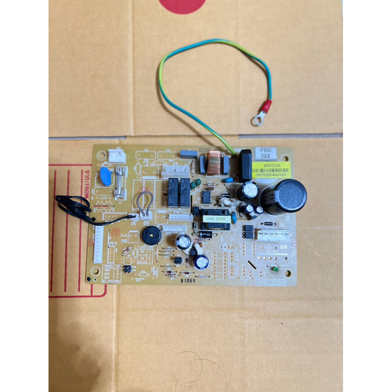 แผงวงจรแอร์ SAIJO DENKI  MNFDC5A พาท 6SP505AMWB327EWC แผงบอร์ดแอร์ ซัยโจ เด็นกิ  อะไหล่แอร์