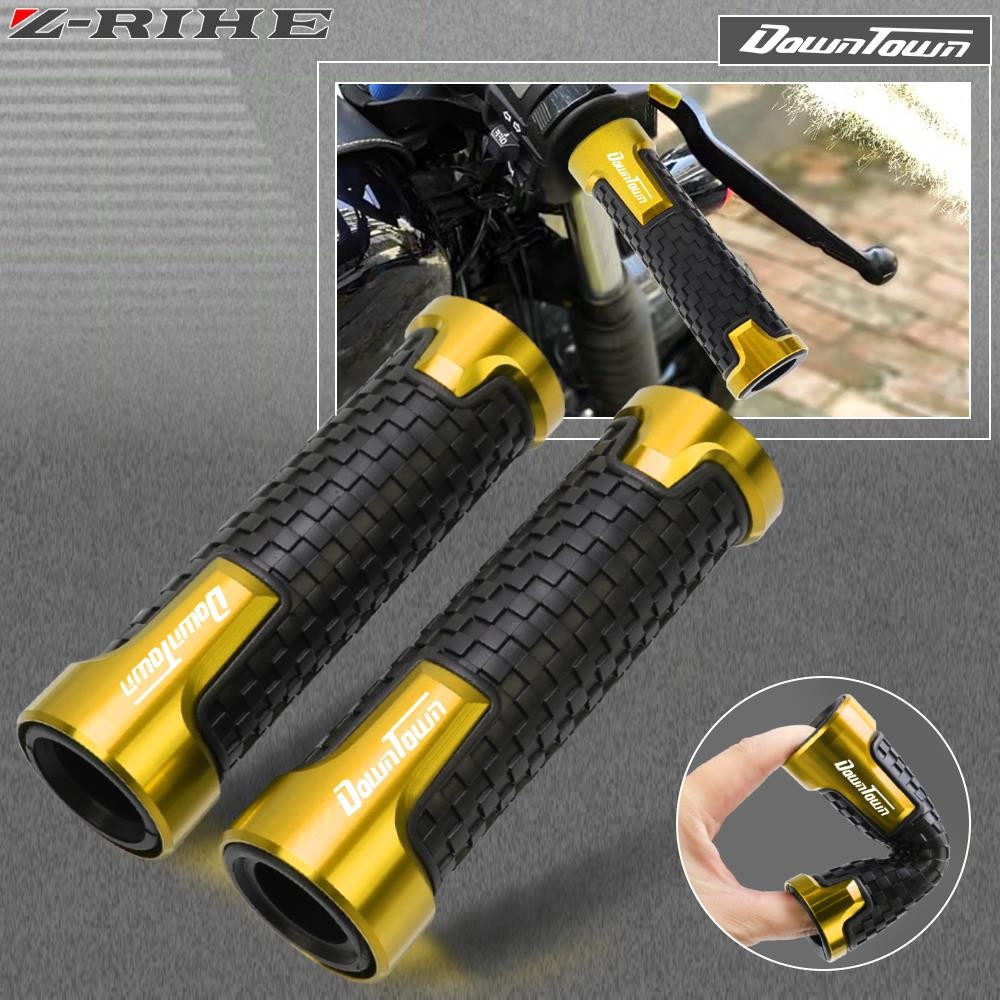 7/8 "22 มม.รถจักรยานยนต์ Anti-Slip Handle Bar Handlebar Grips สําหรับ KYMCO DOWNTOWN 125/200/300/350