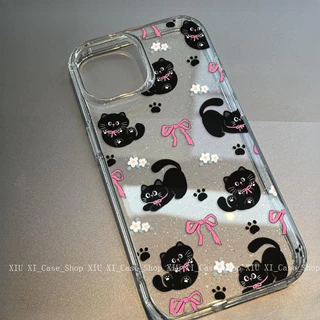 💌 Bov💌เคสไอโฟน เข้ากันได้กับ iPhone 17PROMAX 15ProMax 14plus 13Pro iPhone 12 11 XSMAX XR 7Plus กรณีนุ่มน่ารัก-HLGTSF5