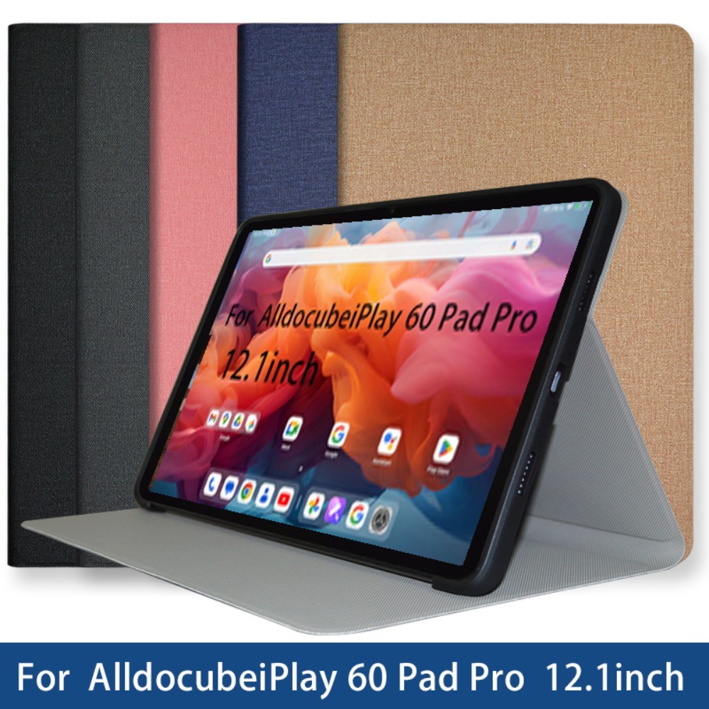 Funda สําหรับ Alldocube iplay 60 Pad Pro 2024 แท็บเล็ต 12.1 เคสแท็บเล็ต iplay60 Pad Pro Slim Flip Book Cover Case พร้อม Soft TPU Back Shell