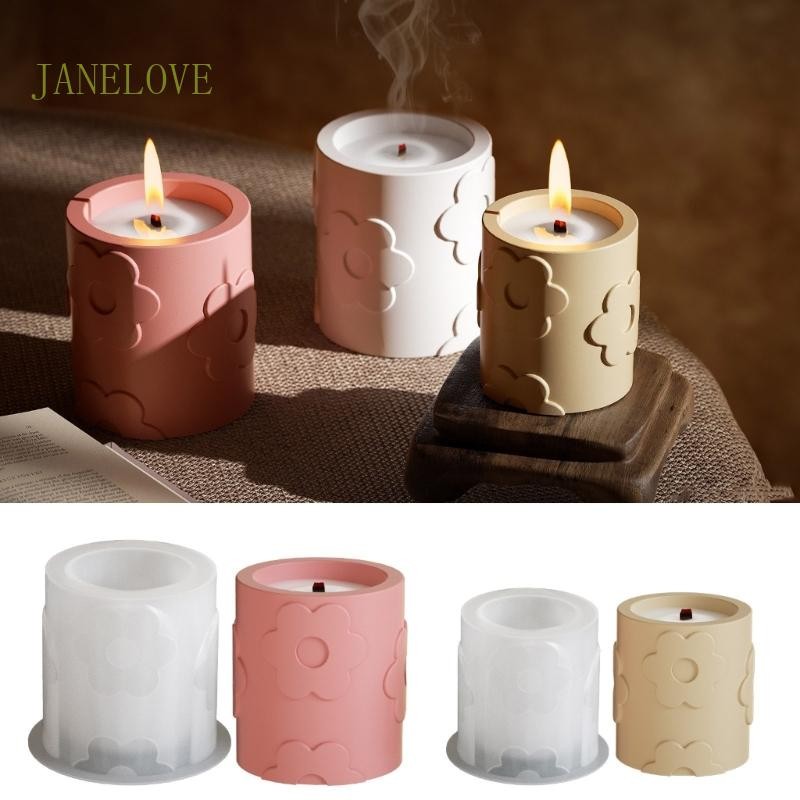Jlove Multifuntional Craft แม่พิมพ์ชาม Moulds ดอกไม้รูปแบบแจกันแม่พิมพ์