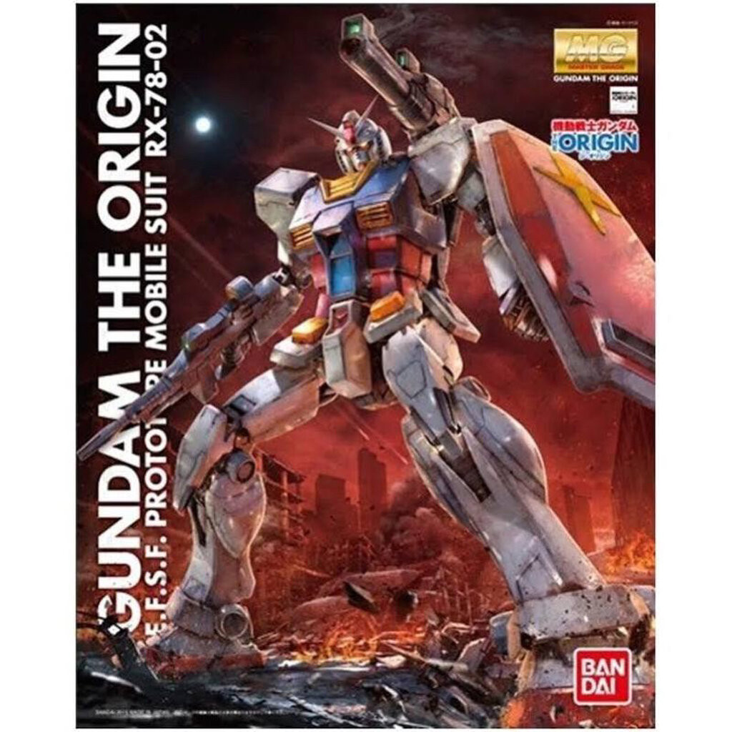 MG BANDAI RX-78-02 GUNDAM (THE ORIGIN)