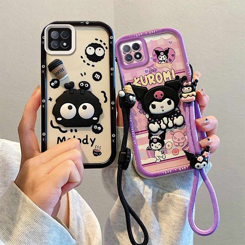 เคส samsung a22 5g เคสโทรศัพท์ตุ๊กตา 3D น่ารักสําหรับเคส samsung a22 5g