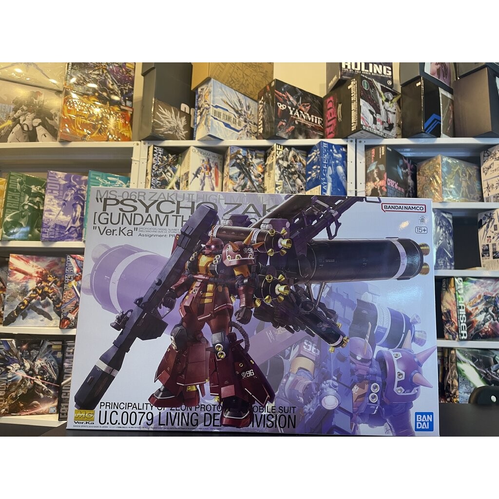 MG 1/100 ZAKU High Mobility Type Psycho ZAKU Ver.KA (BANDAI)