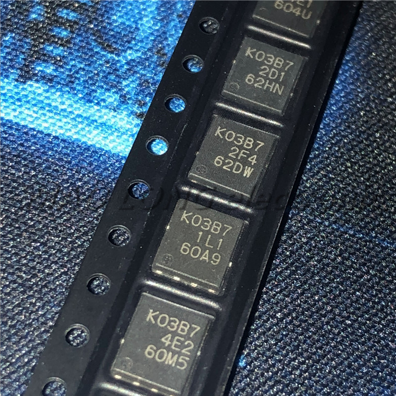 5 ชิ้น/ล็อต RJK03B7DPA RJK03B7 K03B7 K0387 QFN8 IC สวิทช์ชิปยี่ห้อใหม่เดิมในสต็อก