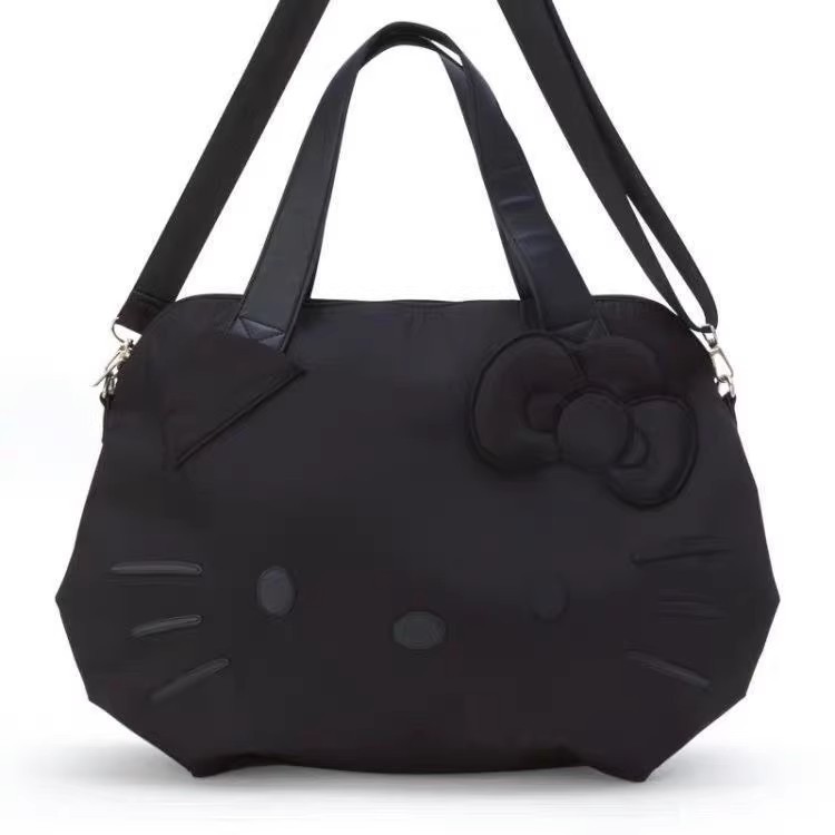 กระเป๋าถือผู้หญิง Hello Kitty พิมพ์ลายน่ารักความจุขนาดใหญ่
