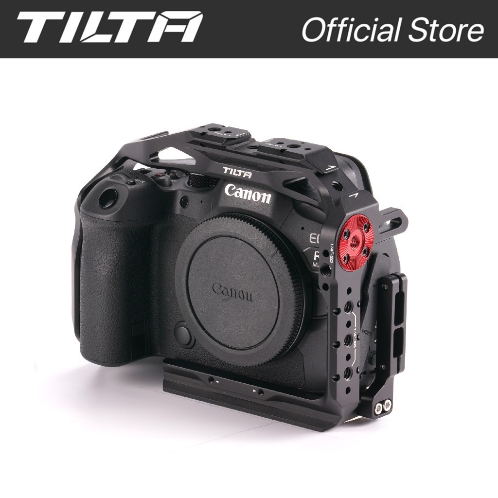 Tilta Canon R6 Mark II R6M2 TA-T45-AB Full camera cage สําหรับ Canon R6 Mark II R6 M2 ครึ่งกล้องกรง 