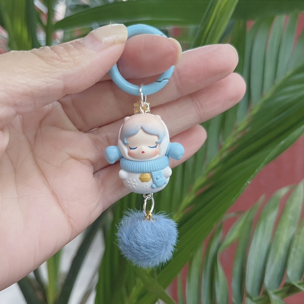 ของแท้ปาร์ตี้คริสต์มาสน่ารักเครื่องประดับจี้พวงกุญแจโซ่โทรศัพท์มือถือ