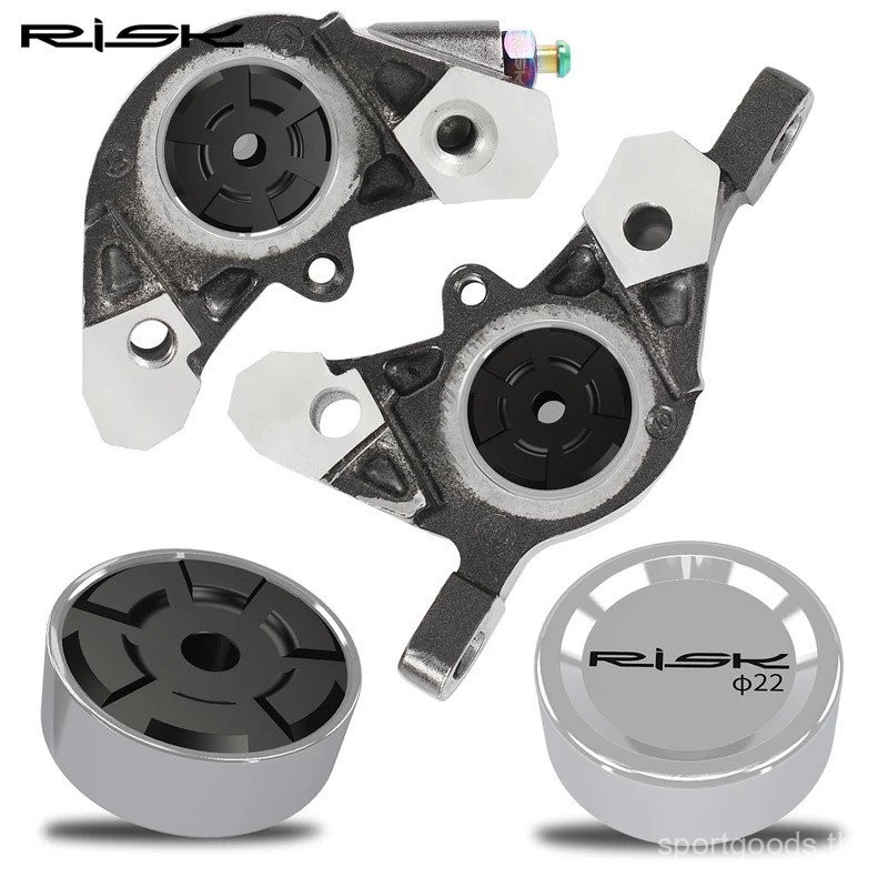 Risk 2pcs TITANIUM Alloy จักรยานไฮดรอลิกเบรค caliper ลูกสูบ MTB ROAD BIKE Disc เบรคลูกสูบสำหรับ Shimano xt/xtr/slx R7070