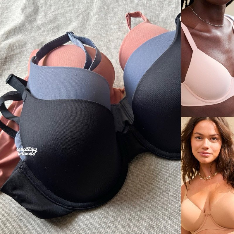 Katun 2 Aerie Full Cup Smoothez Lightly Lined Uplift Bra Organic Cotton Seamless Thin Foam Bra Thin 