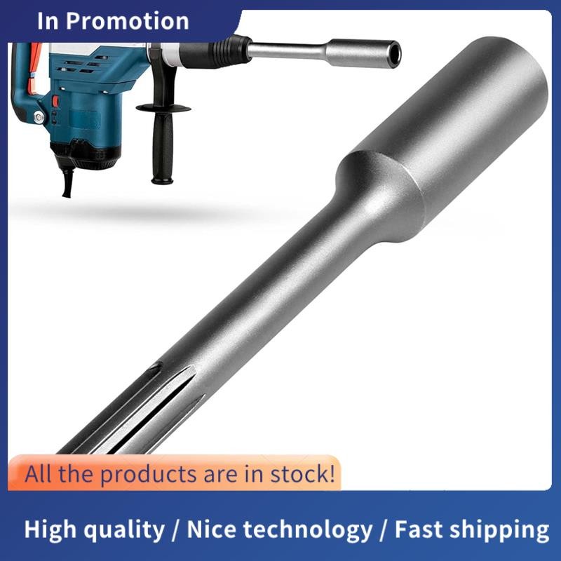 Sds-max Ground Rod Driver 5/8 นิ้ว & 3/4 นิ้ว สําหรับ Ground Steel Kit, Rods เจาะ, ขนาด 25.6x3.2 ซม.