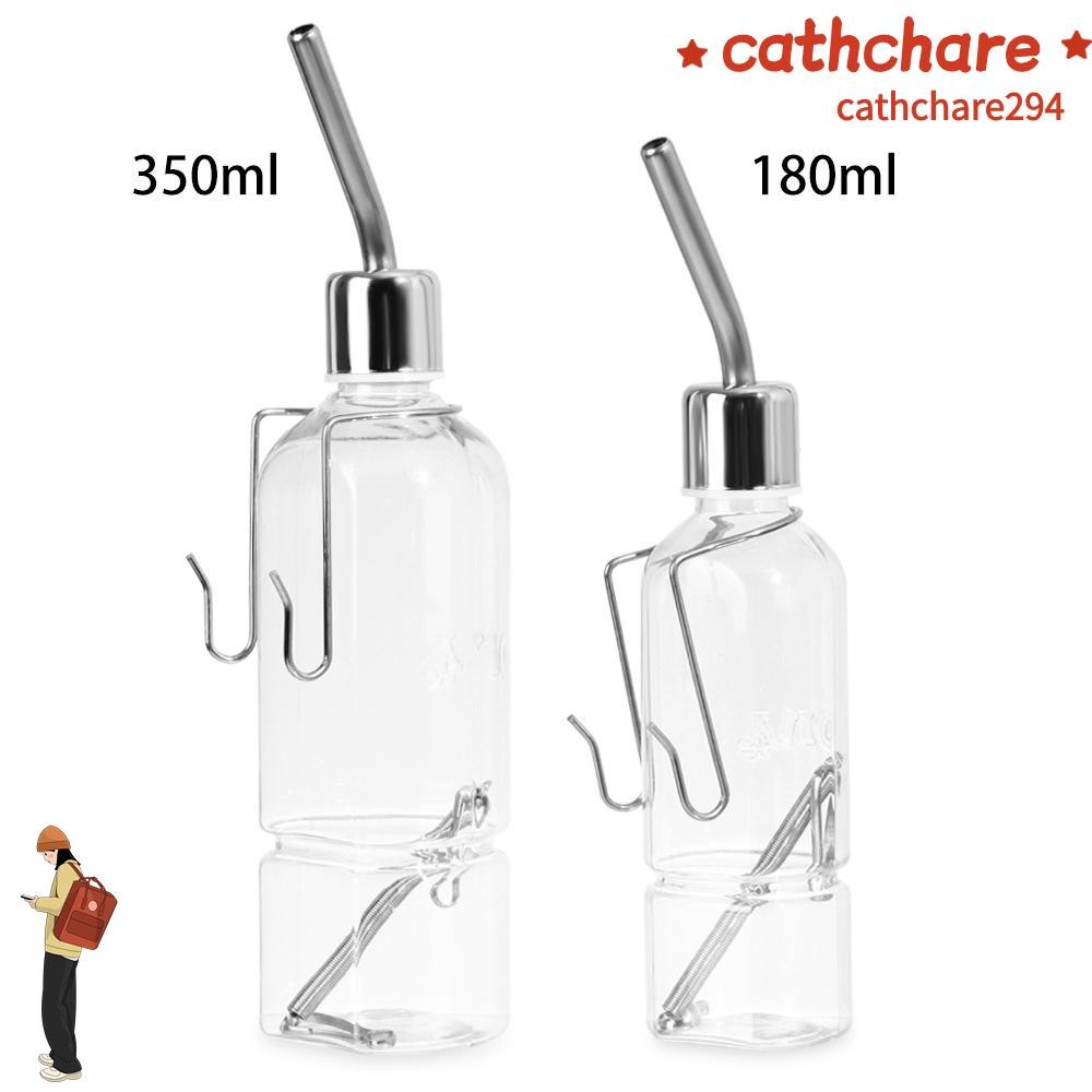 CATHCHARE294 ขวดน้ําหนูแฮมสเตอร์ตู้ปฏิบัติกระรอกกระต่าย Guinea Pig Water Feeder