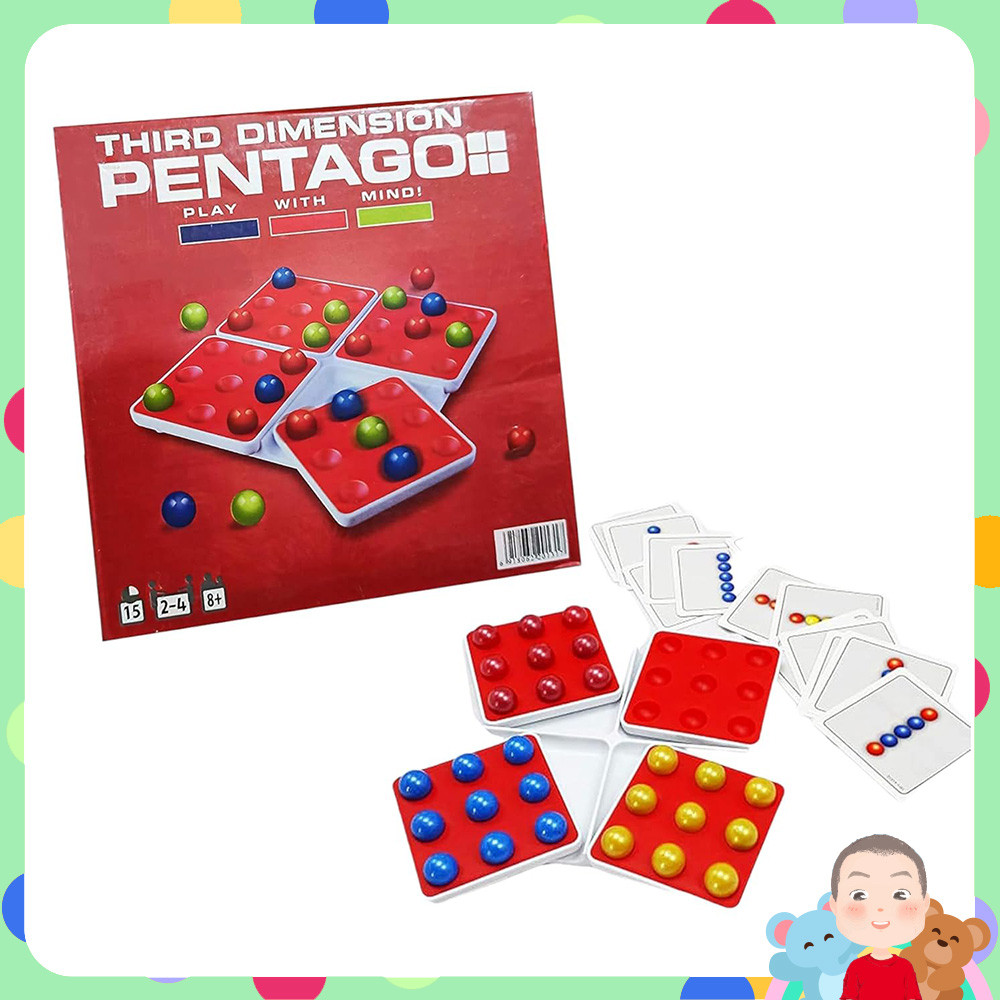 พร้อมส่ง 🚚 Third Dimension Pentago 🎮🧠 เพนตาโก 3 มิติ 🎮🧠
