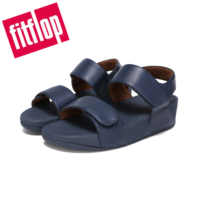 รองเท้าแตะฟิตฟล็อป LULU แบบสายรัดข้างหลัง สไตล์ Midnight Navy S1882