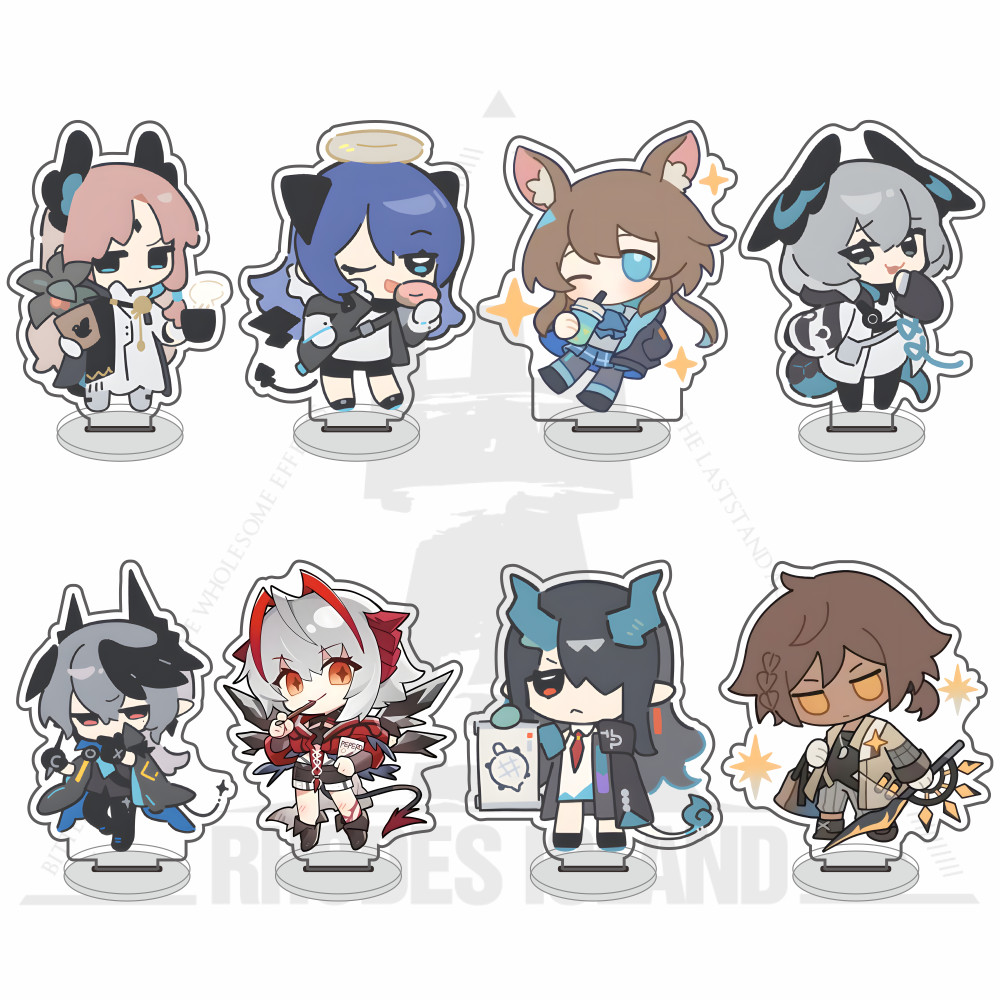 เกมสุดฮอต Ark Arknights Hoolheyak Amiya Thorns Lin Eyjafjalla Wi Dusk adel อะคริลิค