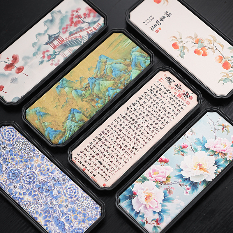 ถาดรองน้ําชา|ถาดรองน้ําชาดูดซับน้ํา|โฟมแห้งในครัวเรือน Ceramic Quick-Drying|ถาดน้ําชาจีน ขนาดเล็ก