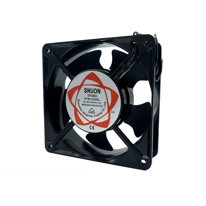 พัดลมระบายความร้อน พัดลมตู้ RACK พัดลมตู้ฟักไข่ AC fan 220-240V ใช้ระบายความร้อน - รูปที่ 3