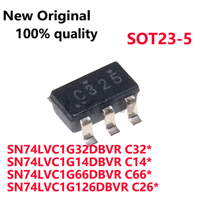20-100/PCS ใหม่ Original SN74LVC1G32DBVR C32* SN74LVC1G14DBVR C14* SN74LVC1G66DBVR C66* SN74LVC1G126