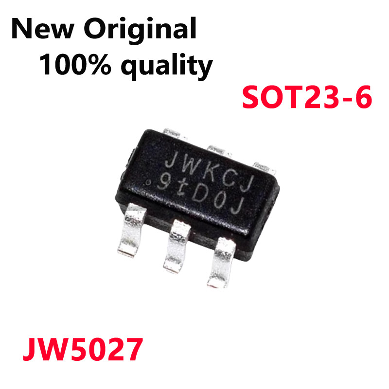 (20 ชิ้น) ใหม่ Original JW5027SOTB JW5027 JW5027SOTB#TRPBF JWKCJ JWK.. SOT23-6 ในสต็อก