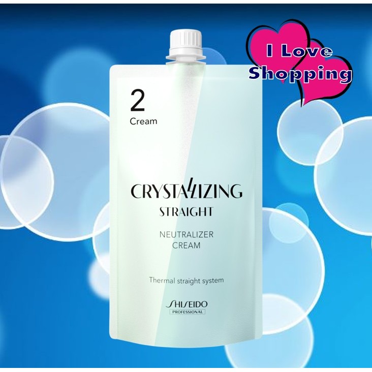 ซื้อ 1 แถม 1 Shiseido Crystallizing Straight Cream 400 g ครีมโกรกยืด