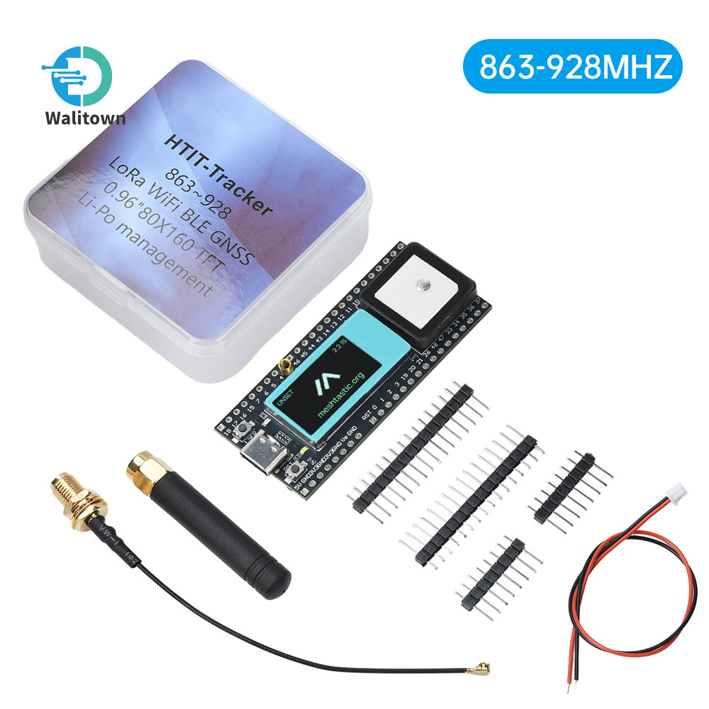 LoRa Wireless Tracker ESP32-S3FN8+SX1262+UC6580 รองรับ WiFi/บลูทูธ/LoRa/Gnss/Tracking & ตําแหน่ง GPS