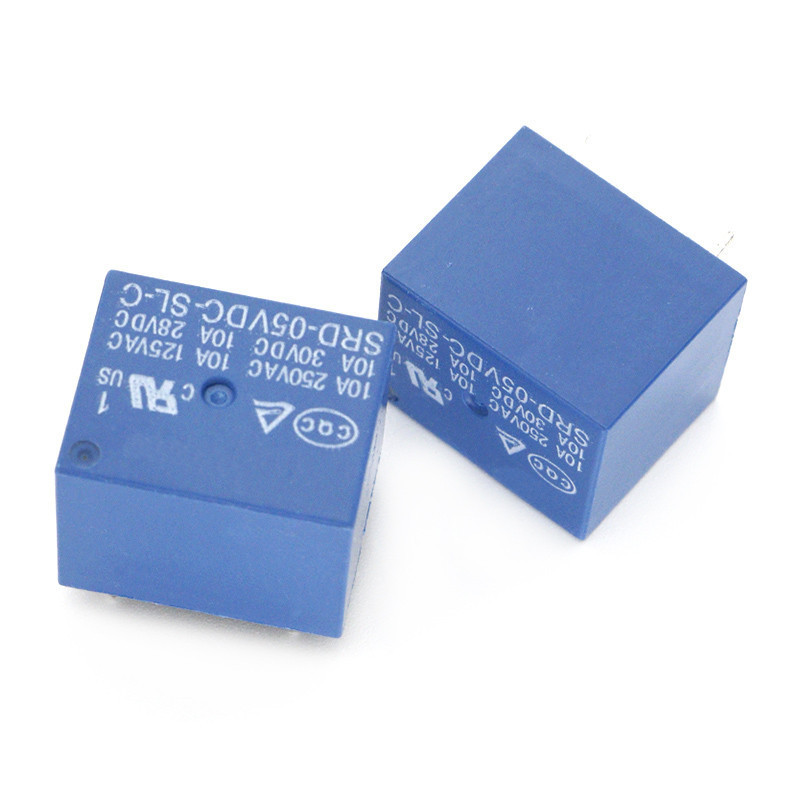 รีเลย์ SRD-05VDC-SL-C SRD-12VDC-SL-C SRD-24VDC-SL-C 5 Pins