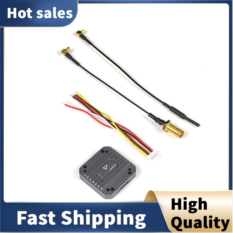 1.5W VTX FPV Drone Transmitter การกระจายความร้อน CNC กําลังสูงสําหรับเครื่องบินและโดรนการส่งภาพ
