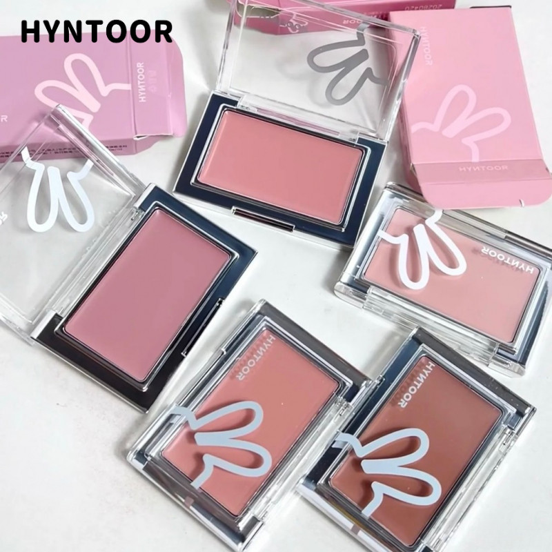 HYNTOOR บลัชออน บลัชออน กระจ่างใส หดตัว ขยายสี
