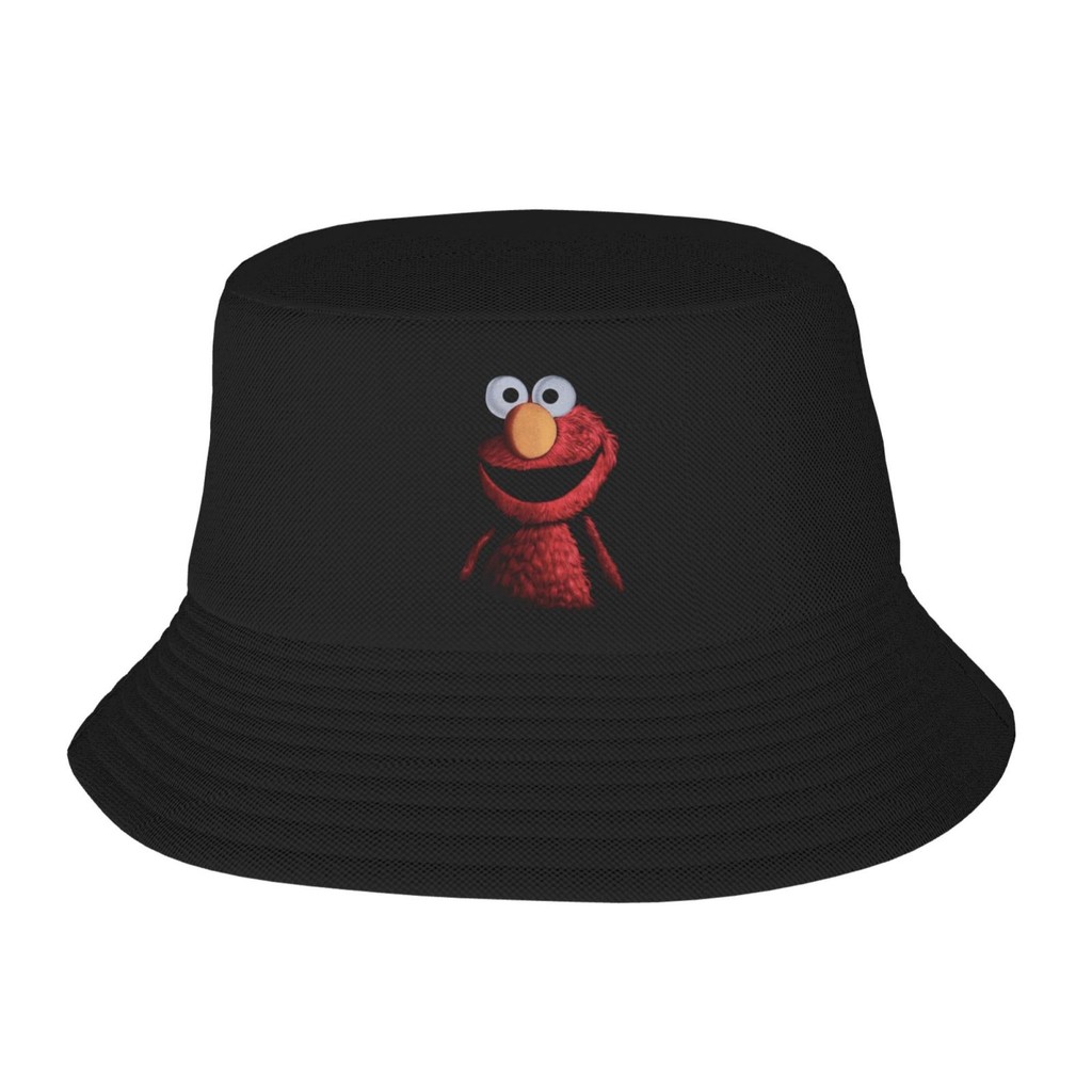 Vintage 1990s Elmo Sesame หมวกชาวประมง