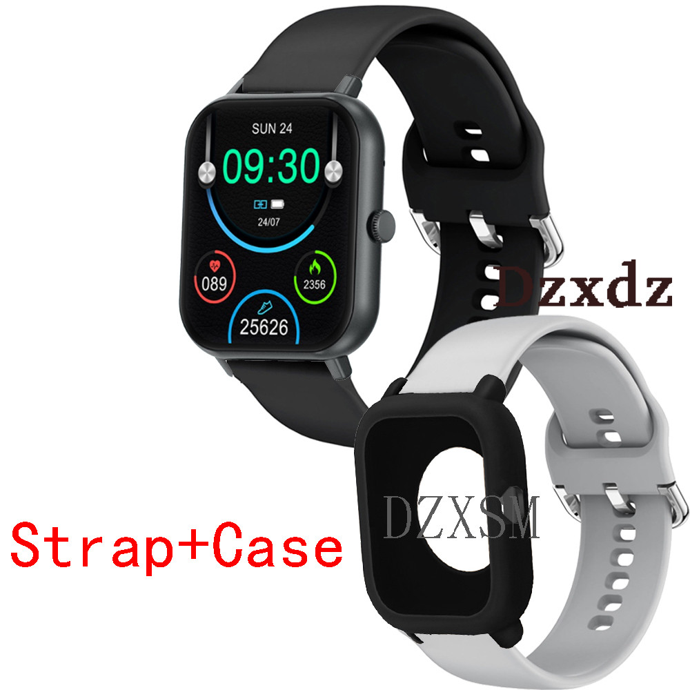 Colmi P20 P28 Plus C61 นาฬิกาสมาร์ทสายนาฬิกา Protector อุปกรณ์เสริมสําหรับ Colmi P30 P81 สายรัดสายรั