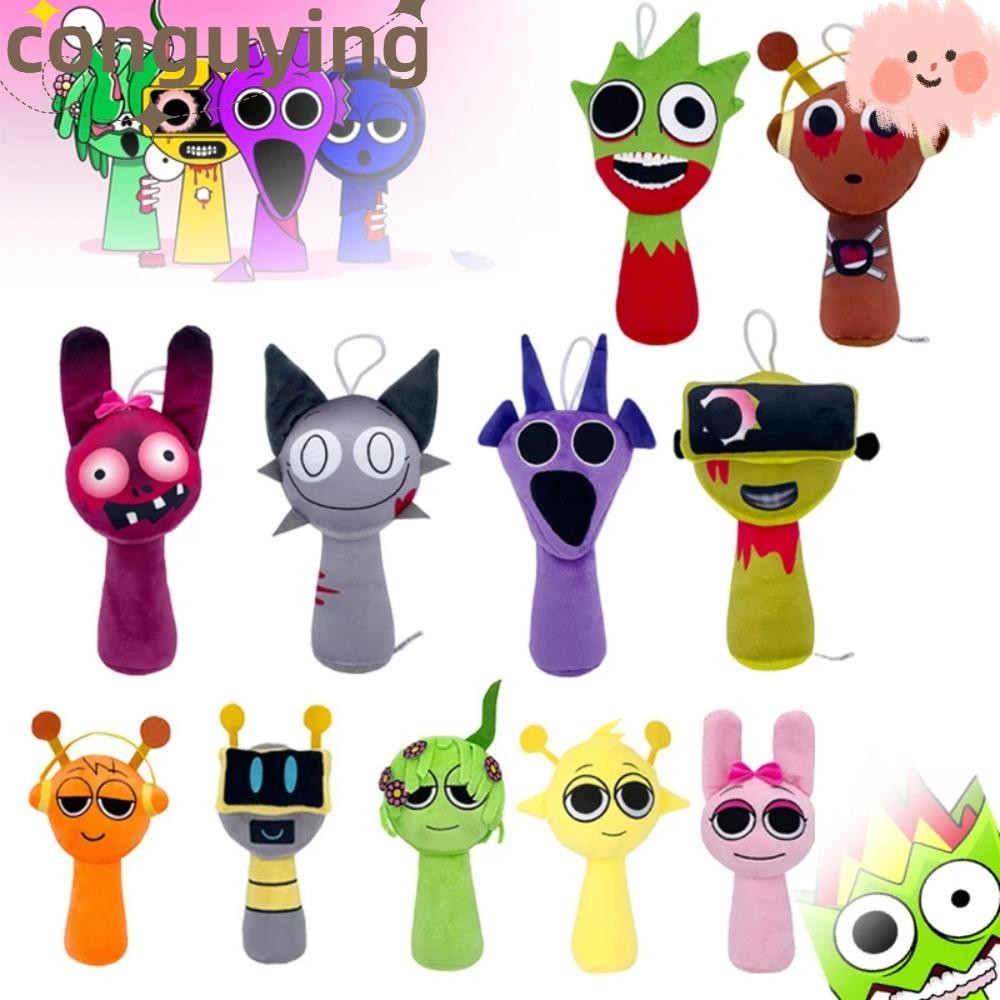 Conguying Sprunki Plush Toy, Oren Raddy Plushie Doll, Soft Simon Pinki Horror Game Related Product ตุ๊กตาตุ๊กตาของขวัญ