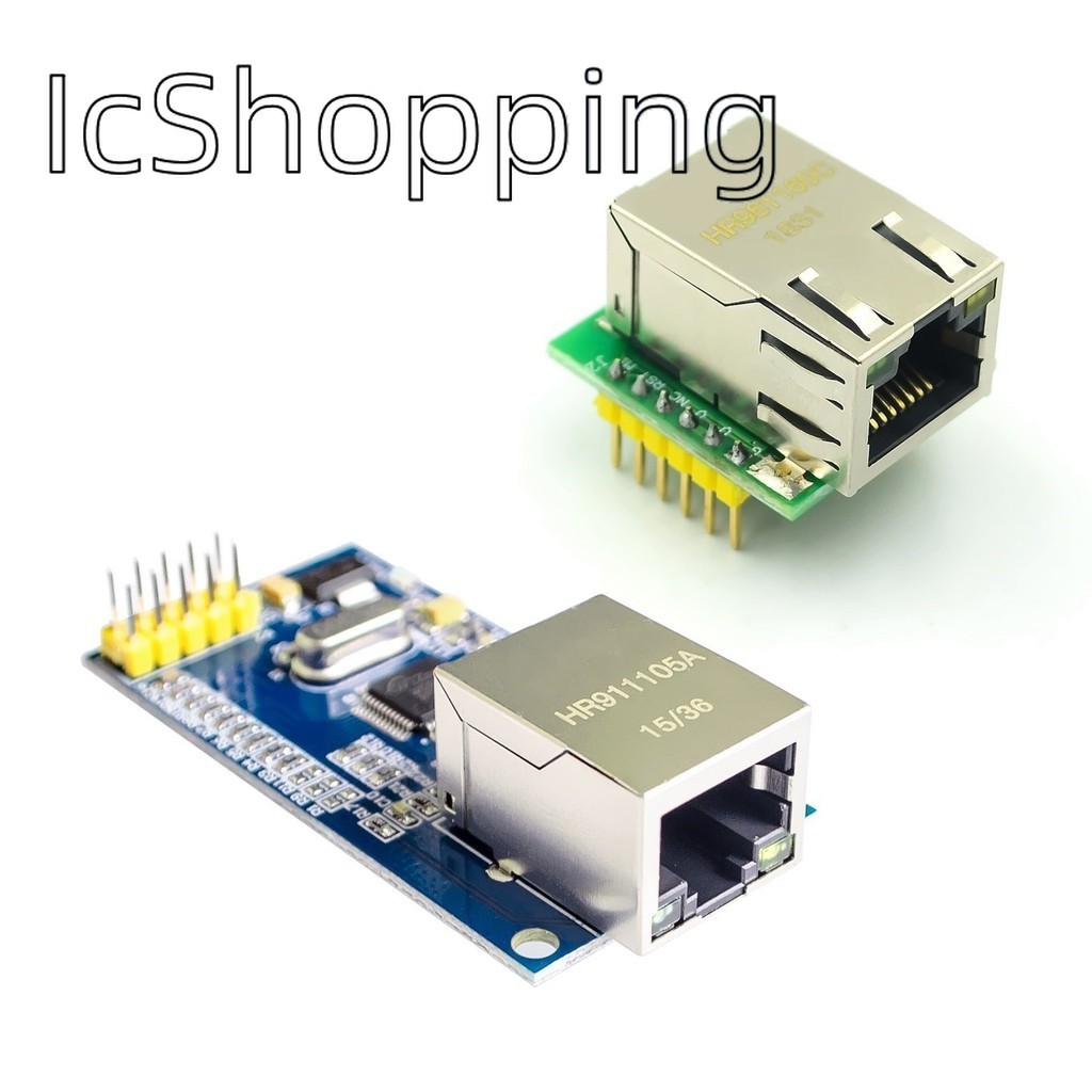 Usr-es1 W5500 Ethernet โมดูลเครือข่ายฮาร์ดแวร์ SPI ถึง LAN/ Ethernet TCP / IP 51 / STM32 Microcontro