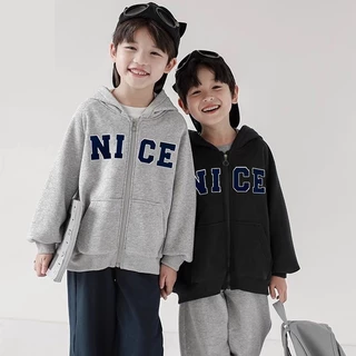 KIDSZONE เสื้อคลุมแขนยาวเด็ก ซิปหน้า รุ่น A1040