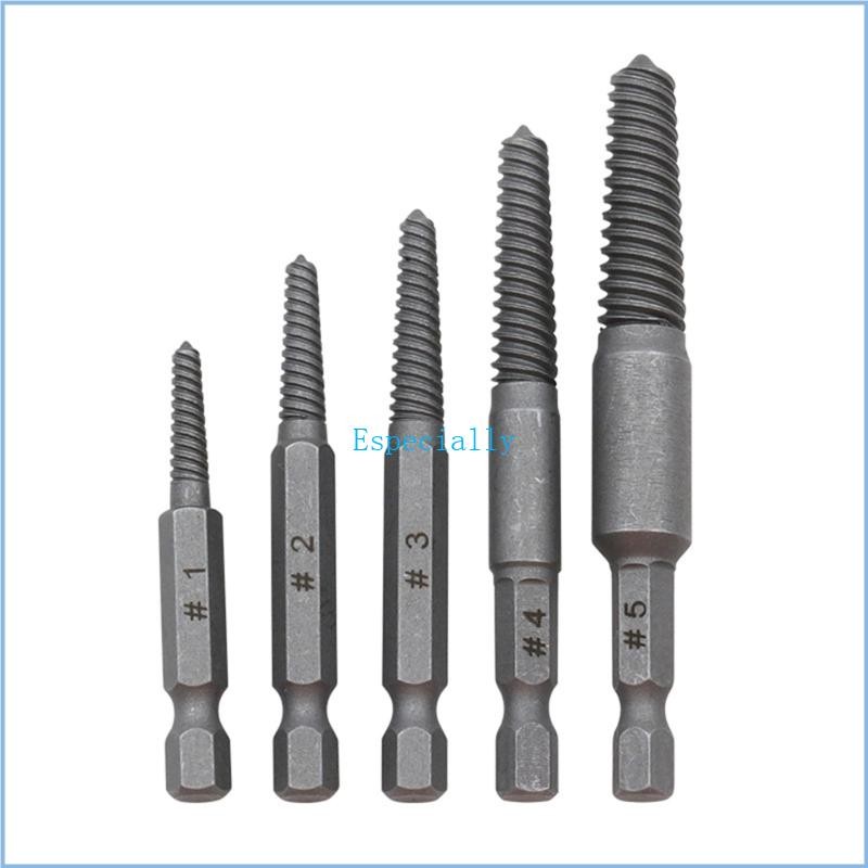 Esp Strength Damaged Screw Extractor Set Screw Remover Tools กําจัดง่าย