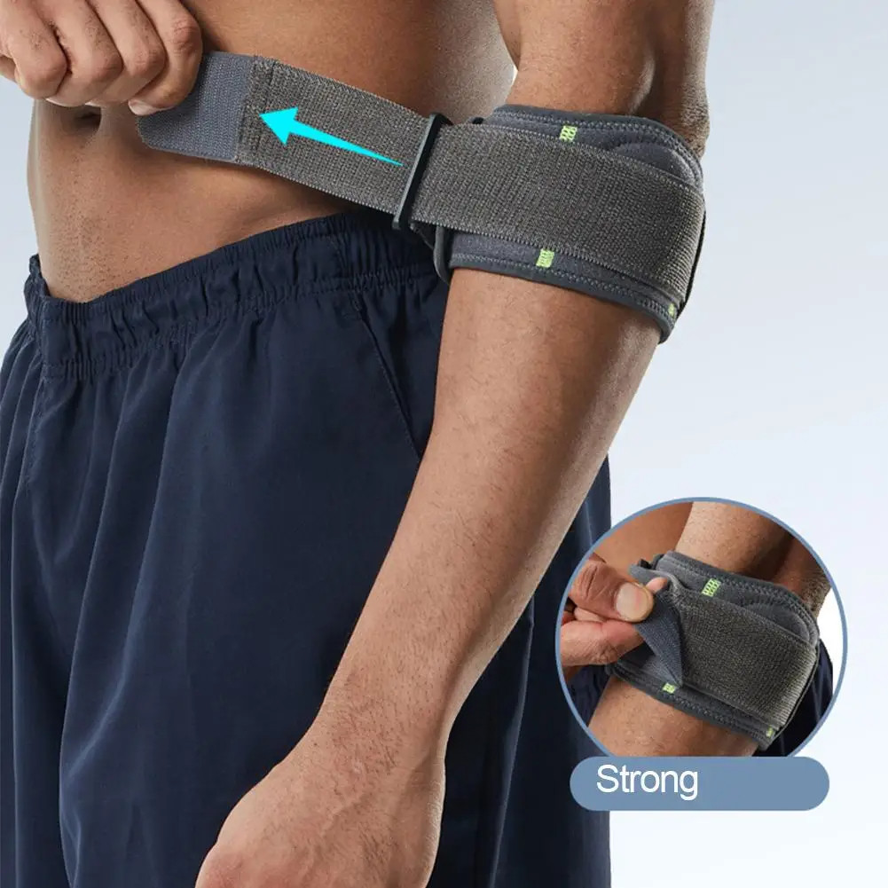 1pcs เทนนิสแบดมินตัน Golf Ball Elbow Strap Forearm Brace Strap การบีบอัดข้อศอก Pad Elbow Brace สําหร