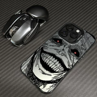 🔥COD🔥เคส IPhone 11 12 13 14 15 16 Pro MAX 14 15 16 Plus XR SE 2 3 XSmax 7PLUS เคสโทรศัพท์ซิลิโคนแฟชั่นลายการ์ตูนหน้าเท่
