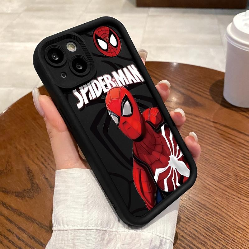 เหมาะสำหรับ OPPO A31 2020 A32 A33 2020 A36 A38 A3s กรณีโทรศัพท์แฟชั่นเคส Simple Spider Man
