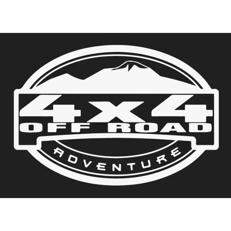 S1501 4X4 Off Road Adventure Car ไวนิล Decal สติกเกอร์