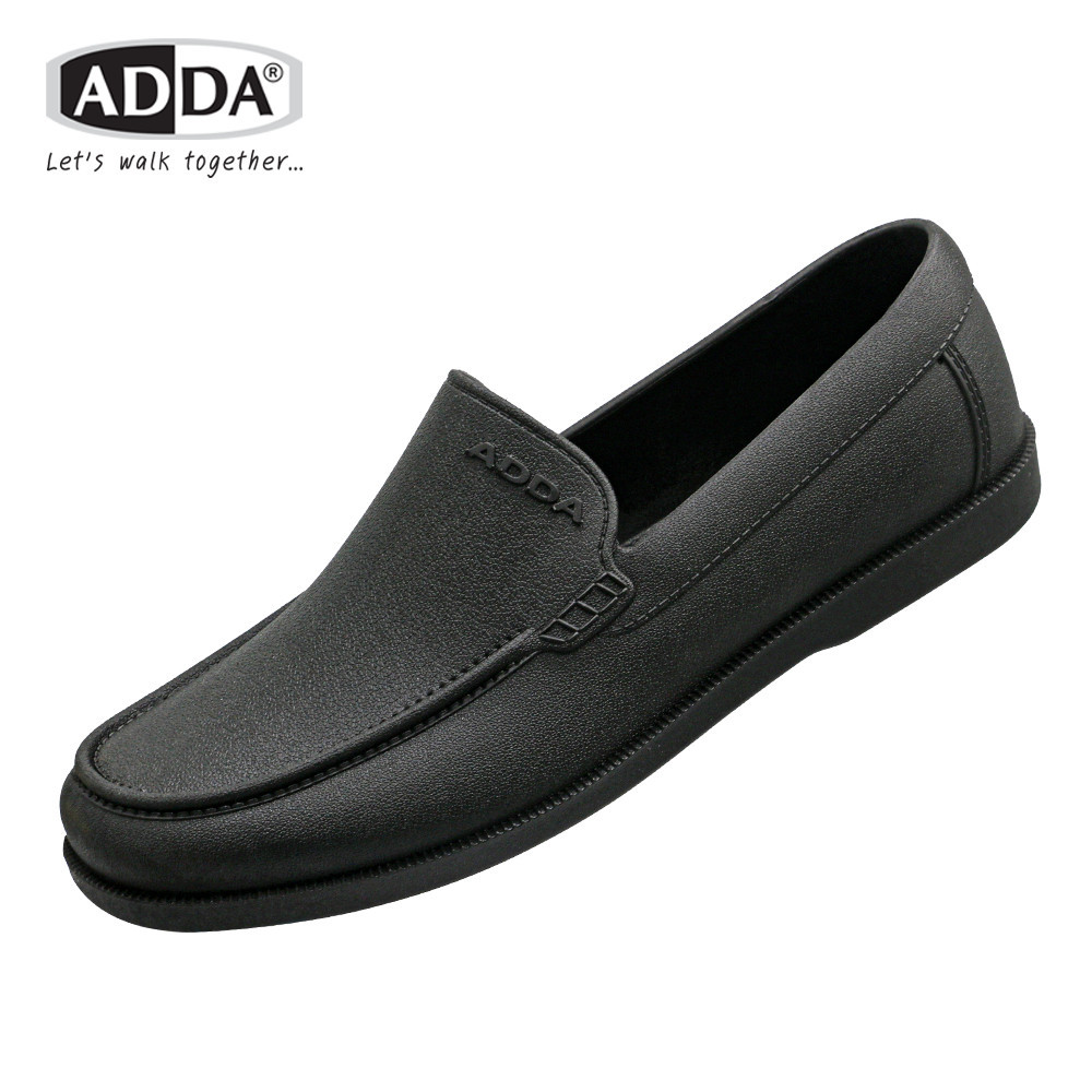 ADDA รุ่น 19301 Size (7-10) รองเท้าคัชชูกันน้ำ ลำลองผู้ชาย พื้นกันลื่น คัชชูใส่ทำงาน ADDA
