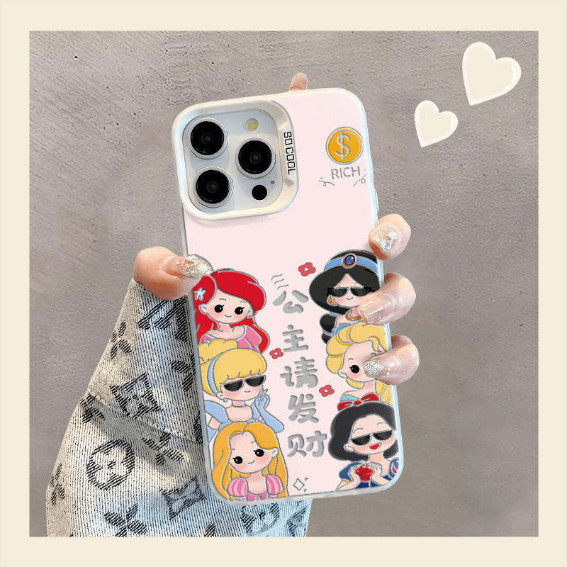 Disney Princess Get RichปลอกสําหรับOppo A58 A11X A5 A2 A55 A53S A57 A16 ค้นหากรณีX5 X6 X7 X8 PRO V23