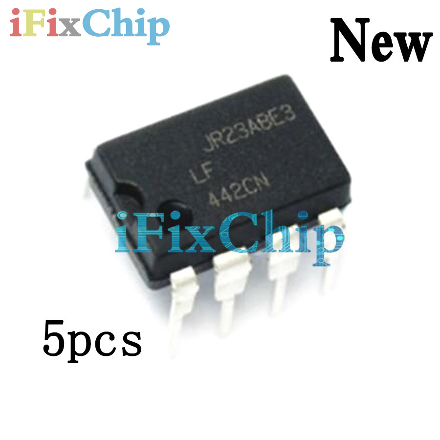 5PCS LF442CN DIP8 LF442 DIP LF442ACN 442CN DIP-8 ยี่ห้อใหม่